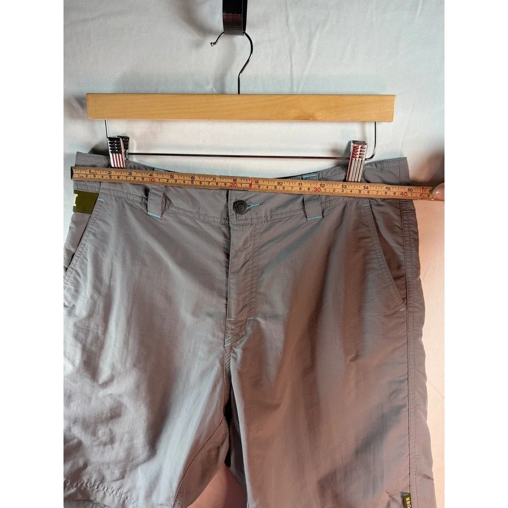 Howler‎ Brothers Horizon Hybrid Shorts Mens 31 Grey Ripstop Gorpcore Hiking